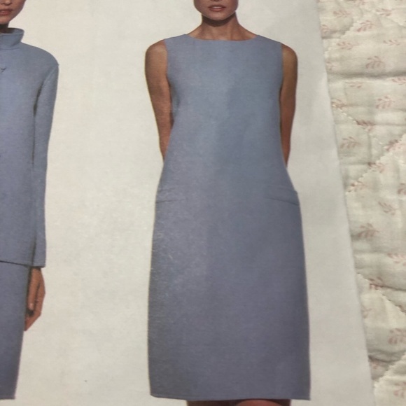 Oscar de la Renta Vogue pattern 1962-14-16-18. Cut to 18. Dress and overcoat - Picture 3 of 7